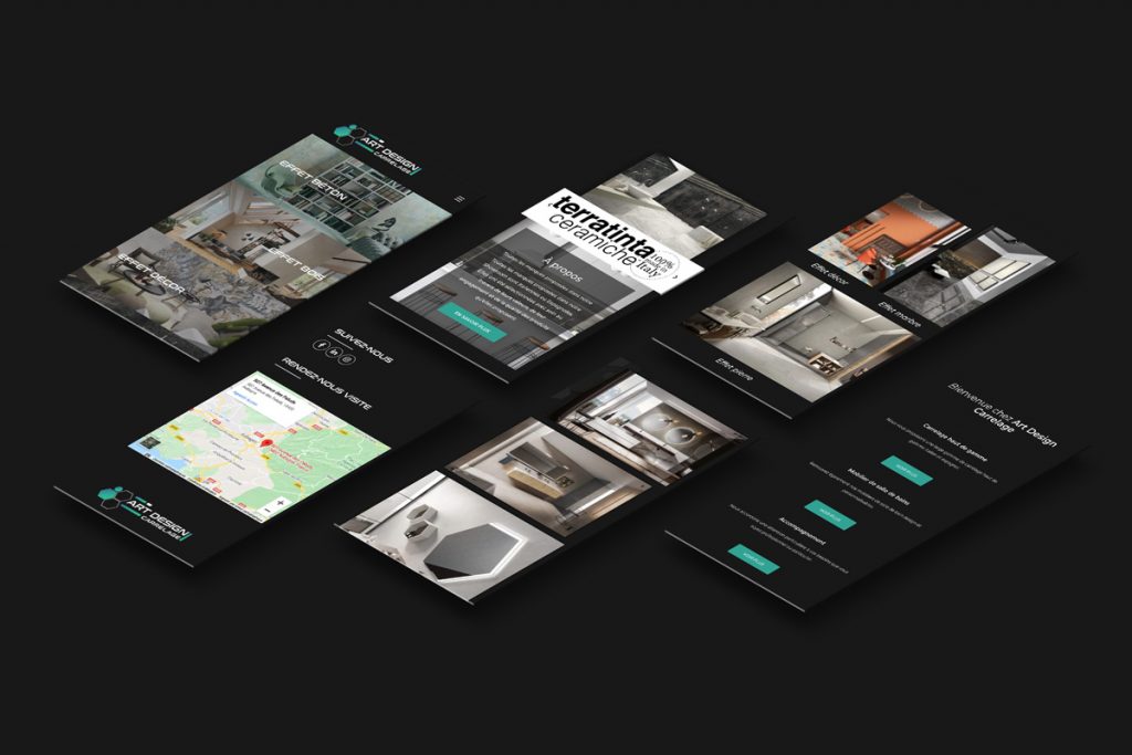 Site internet Art Design Carrelage