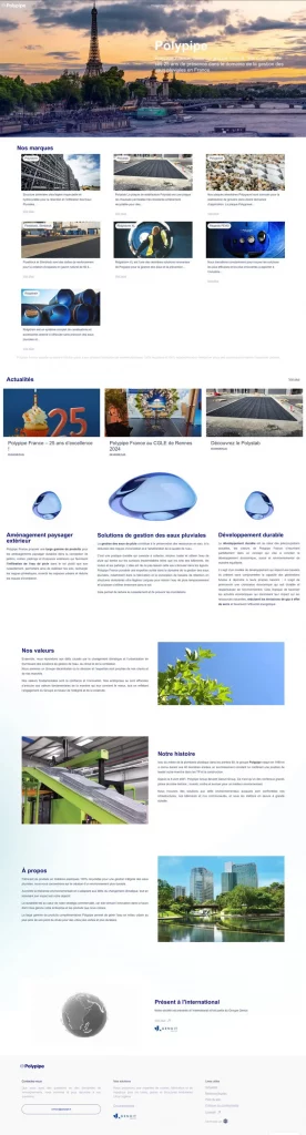 Site web Polypipe France