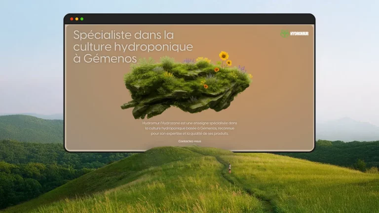 Site web Hydrozone Gémenos