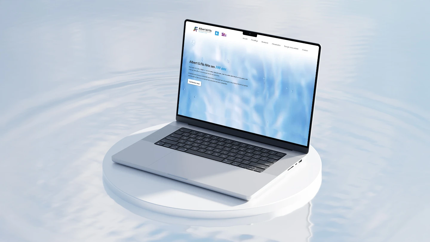 Site web Albert et Fils Roquevaire