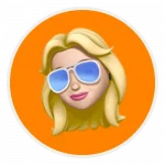 Bitmoji apple blonde